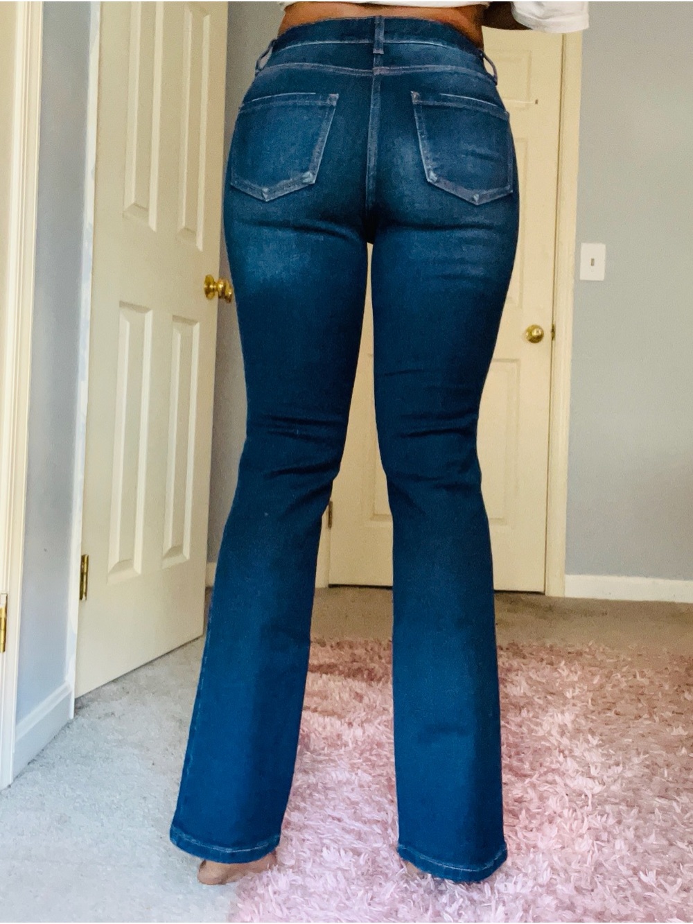 Time and Tru Dark Blue Flare Jeans